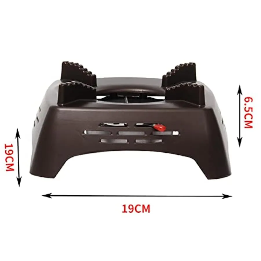 Set di 3 mini stufe ad alcol portatili per esterni, per campeggio, escursionismo, marrone 146922801