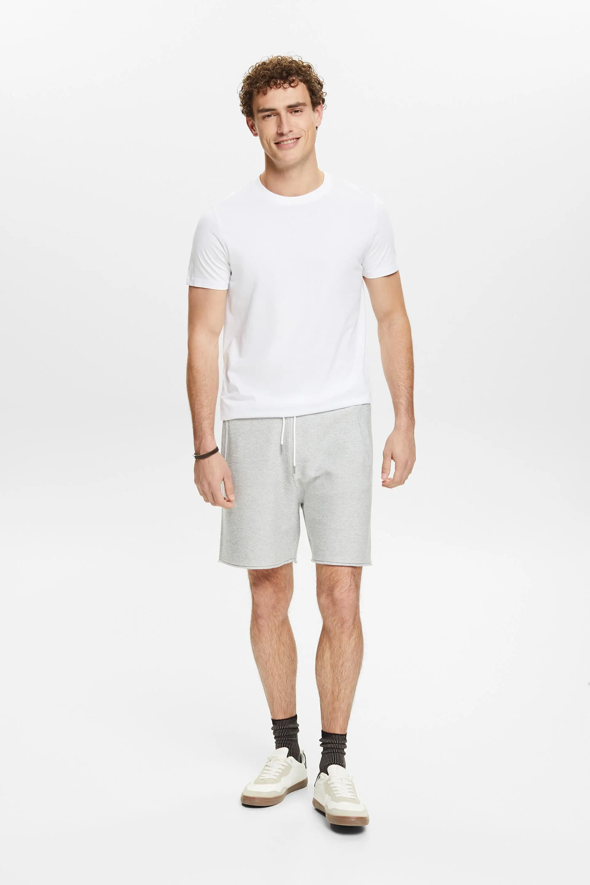 Shorts in felpa di cotone
