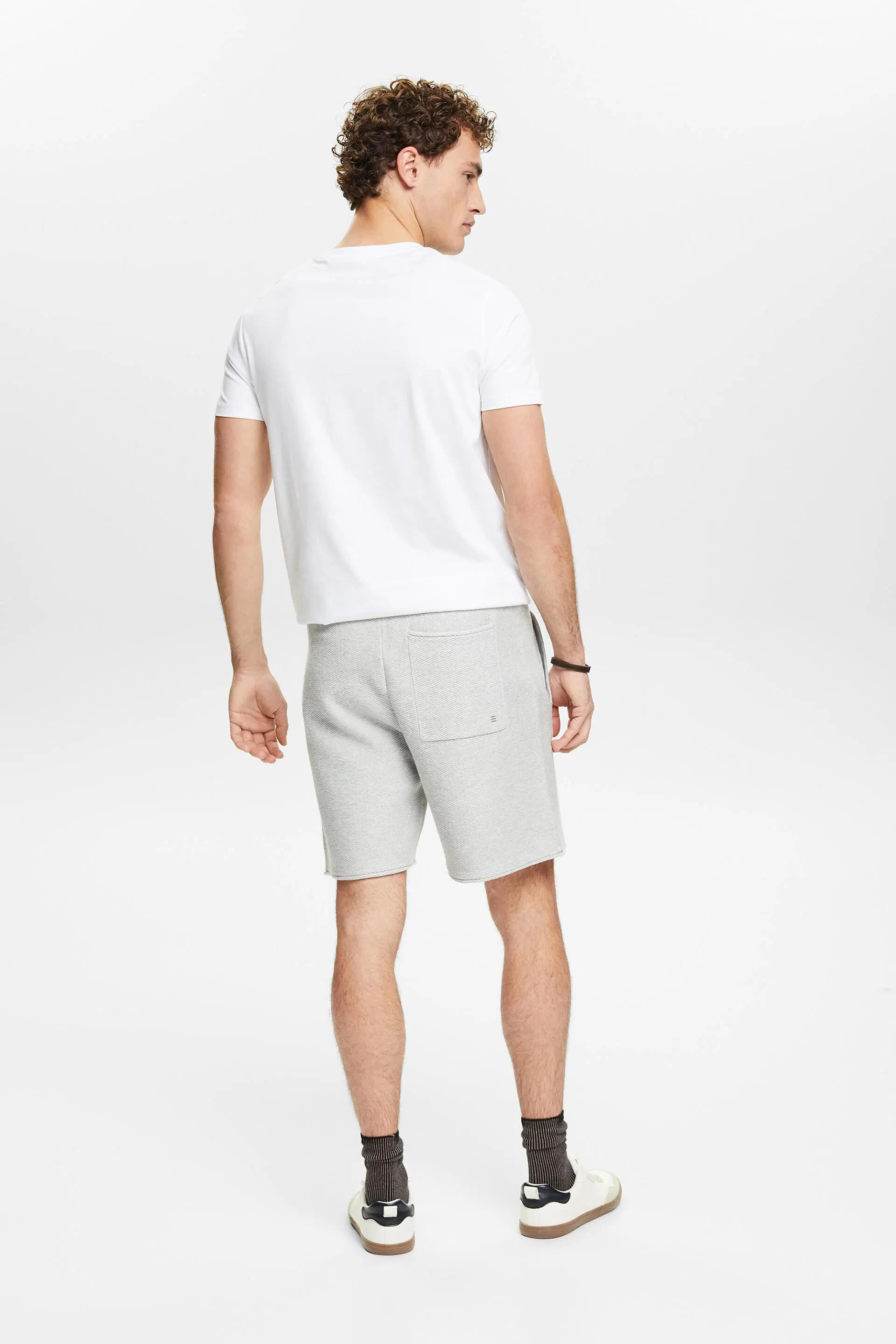 Shorts in felpa di cotone