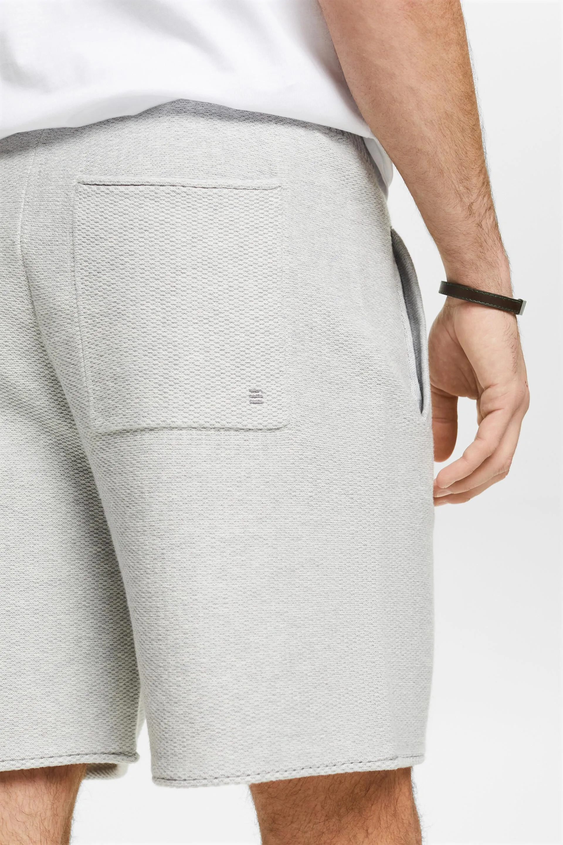 Shorts in felpa di cotone