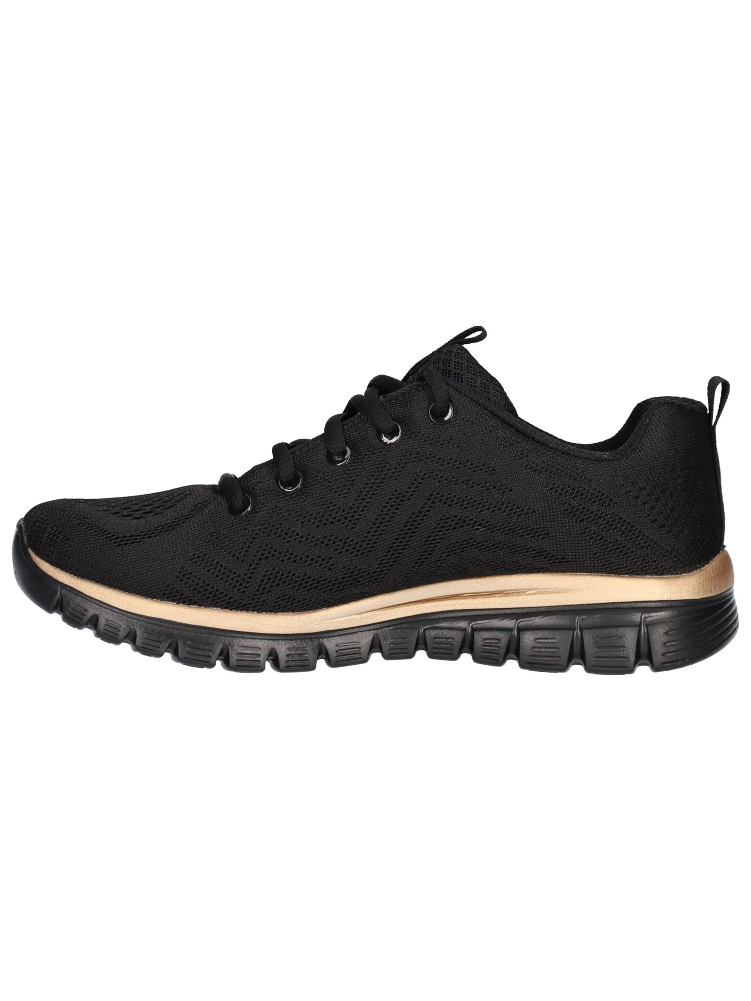Sneaker Skechers con Memory Foam da donna nera