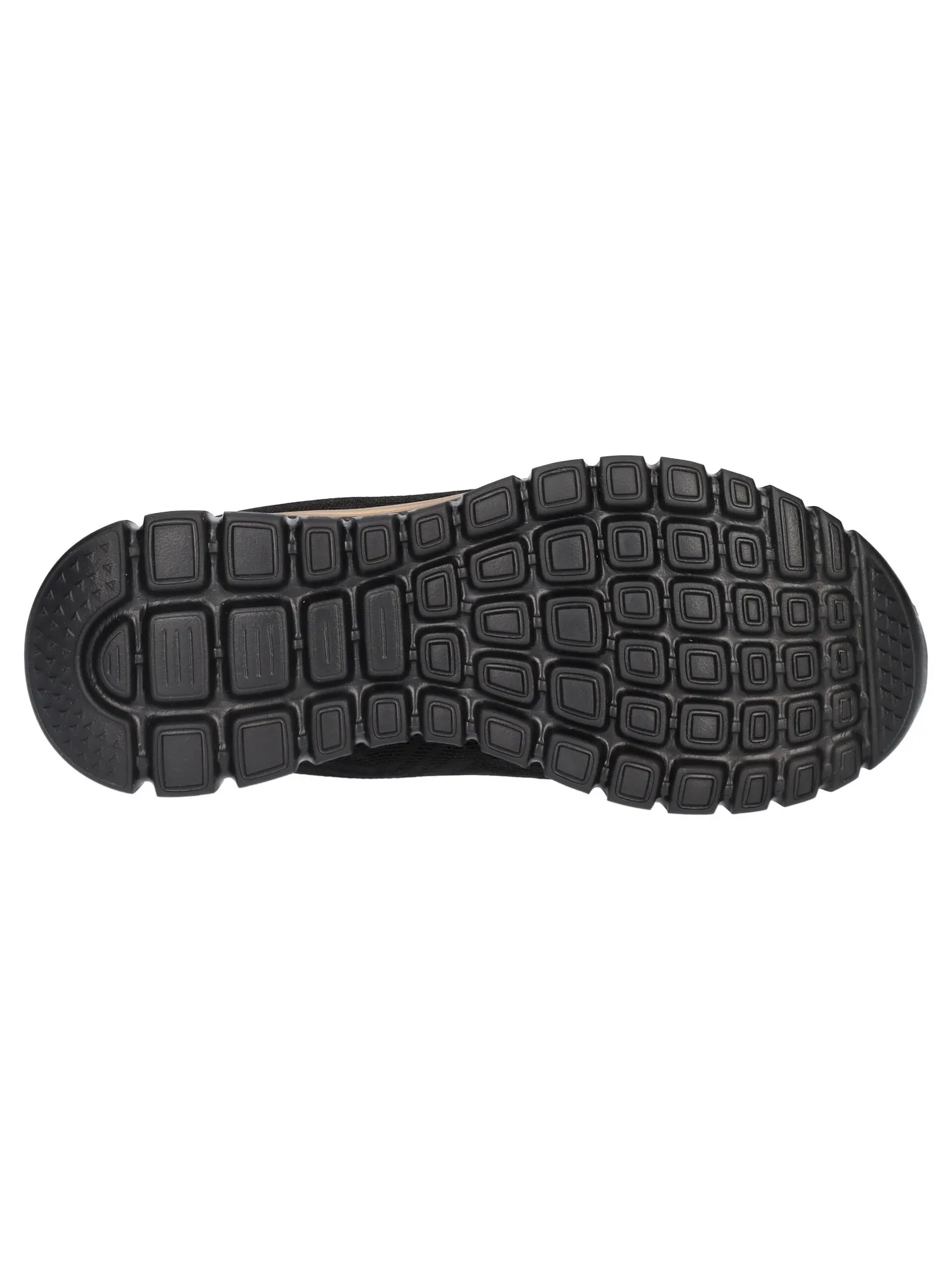 Sneaker Skechers con Memory Foam da donna nera