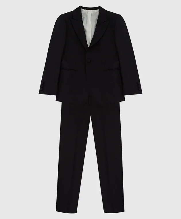 Stefano Ricci Abito in lana fantasia per bambini Y2SF372950HC3487