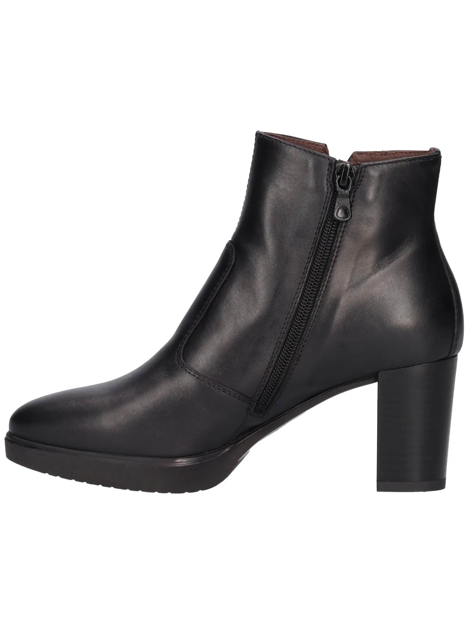 Stivaletto tacco largo Nero Giardini da donna nero