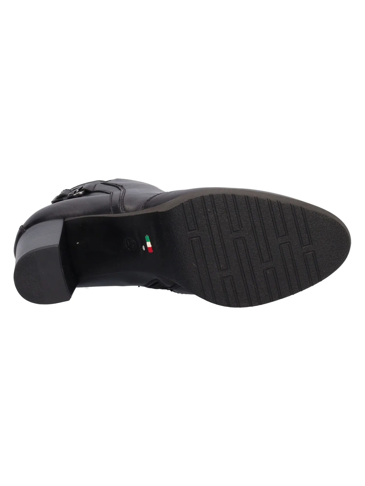 Stivaletto tacco largo Nero Giardini da donna nero