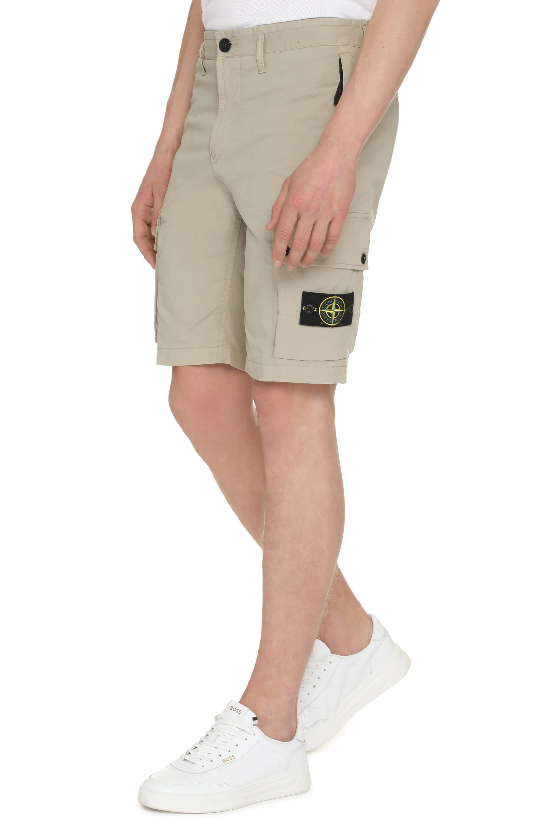 Stone Island Bermuda in cotone