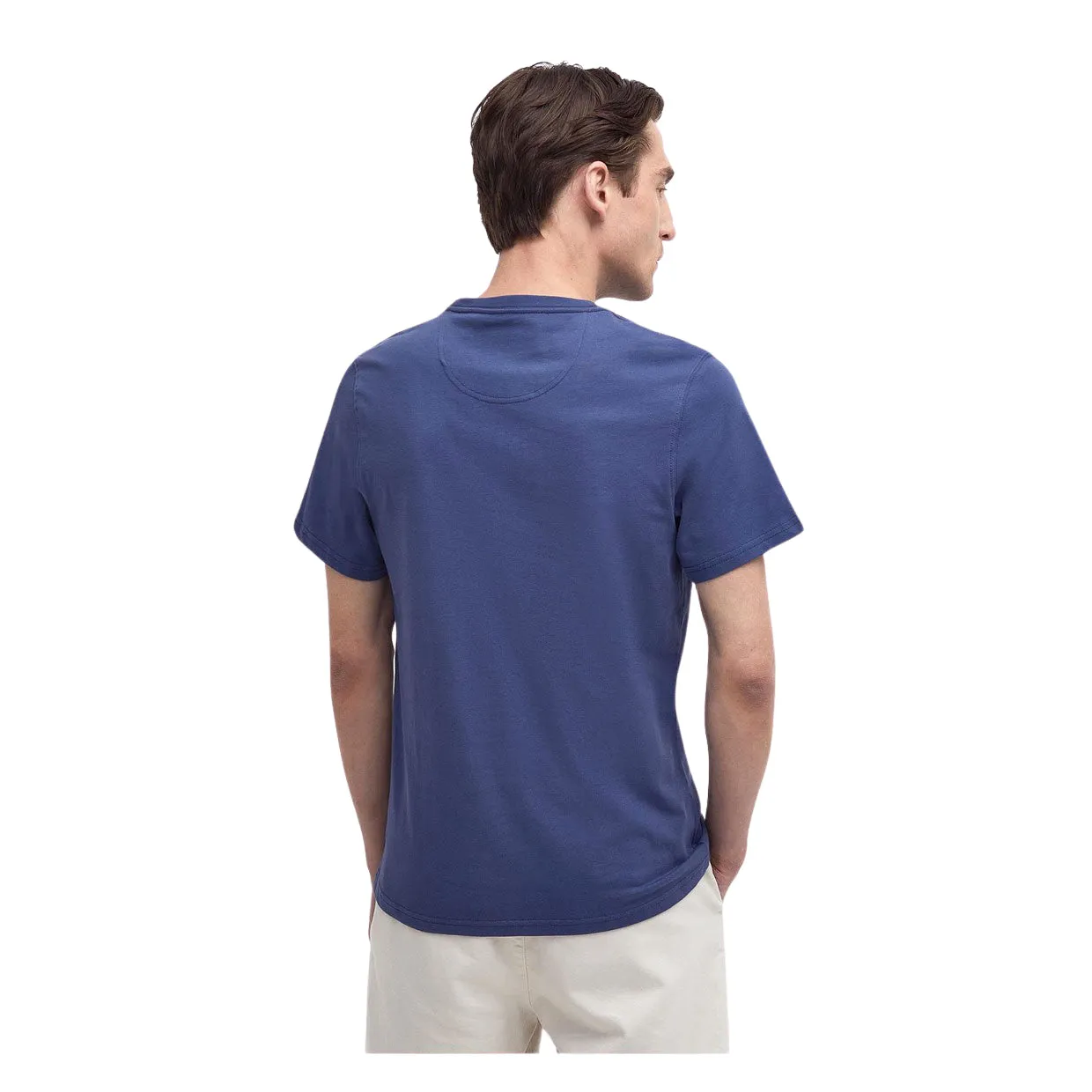 T-shirt Uomo Barbour Preppy Blu