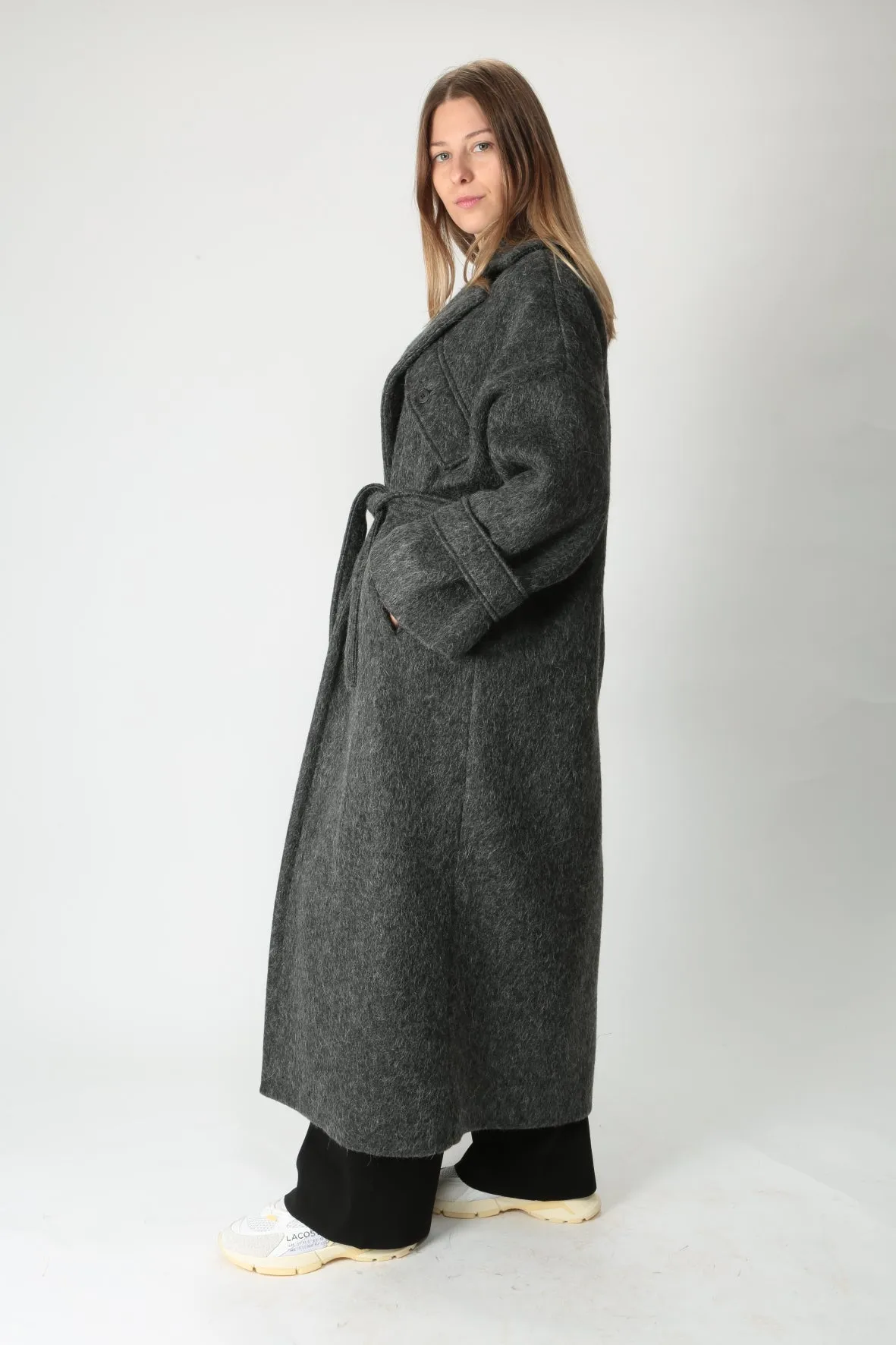 The M Cappotto lungo a vestaglia Lora91