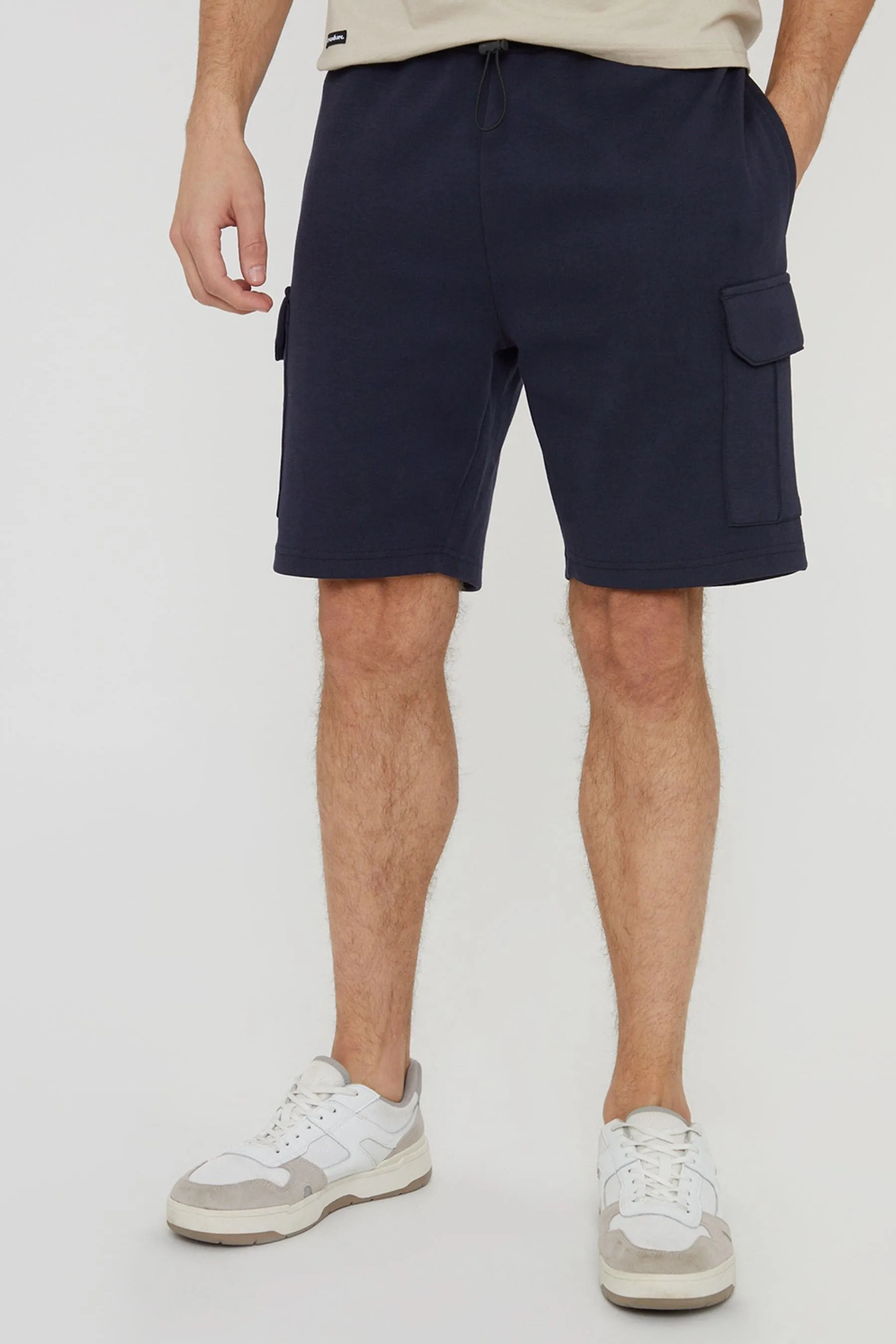 Threadbare - Shorts felpati con tasca cargo