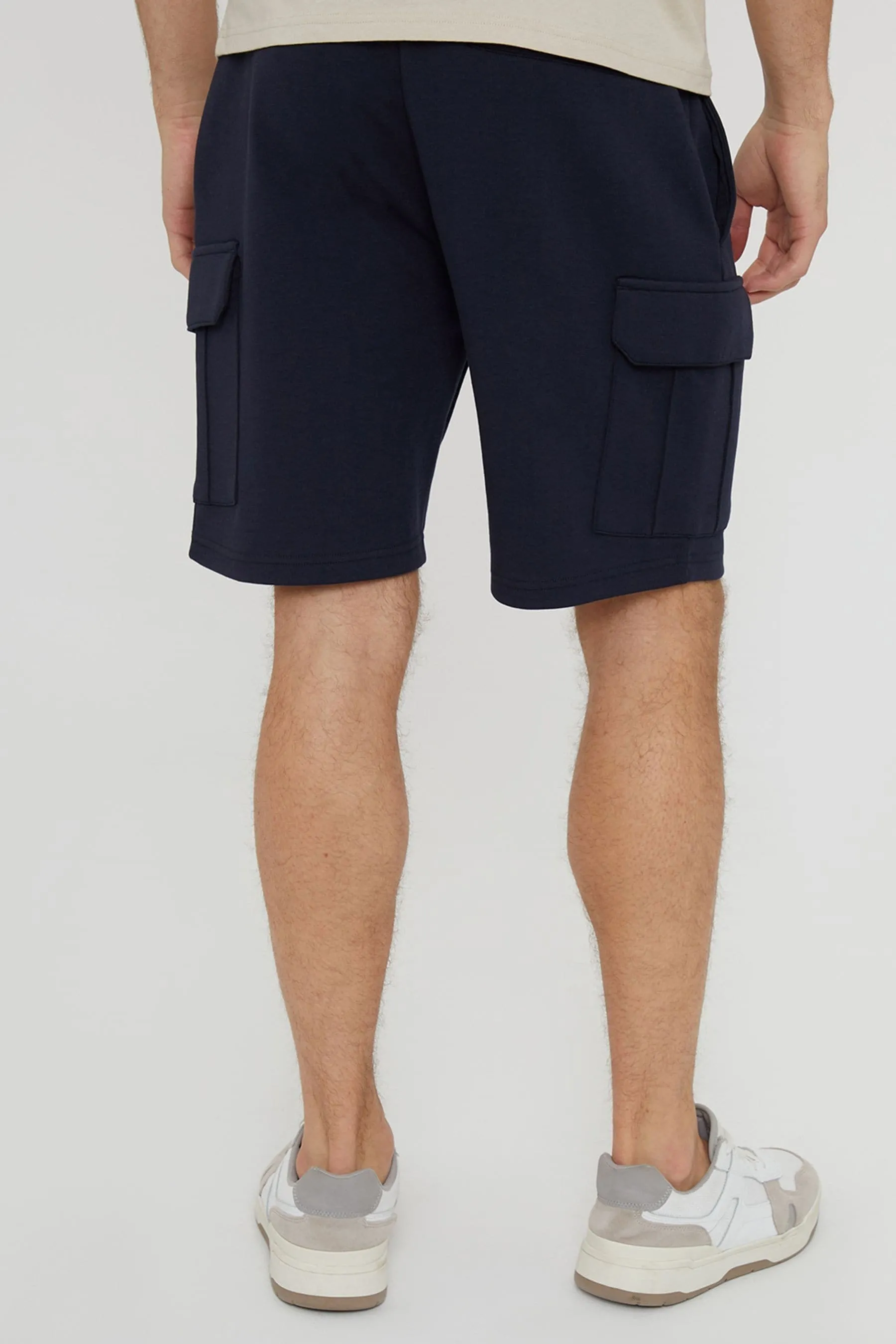 Threadbare - Shorts felpati con tasca cargo