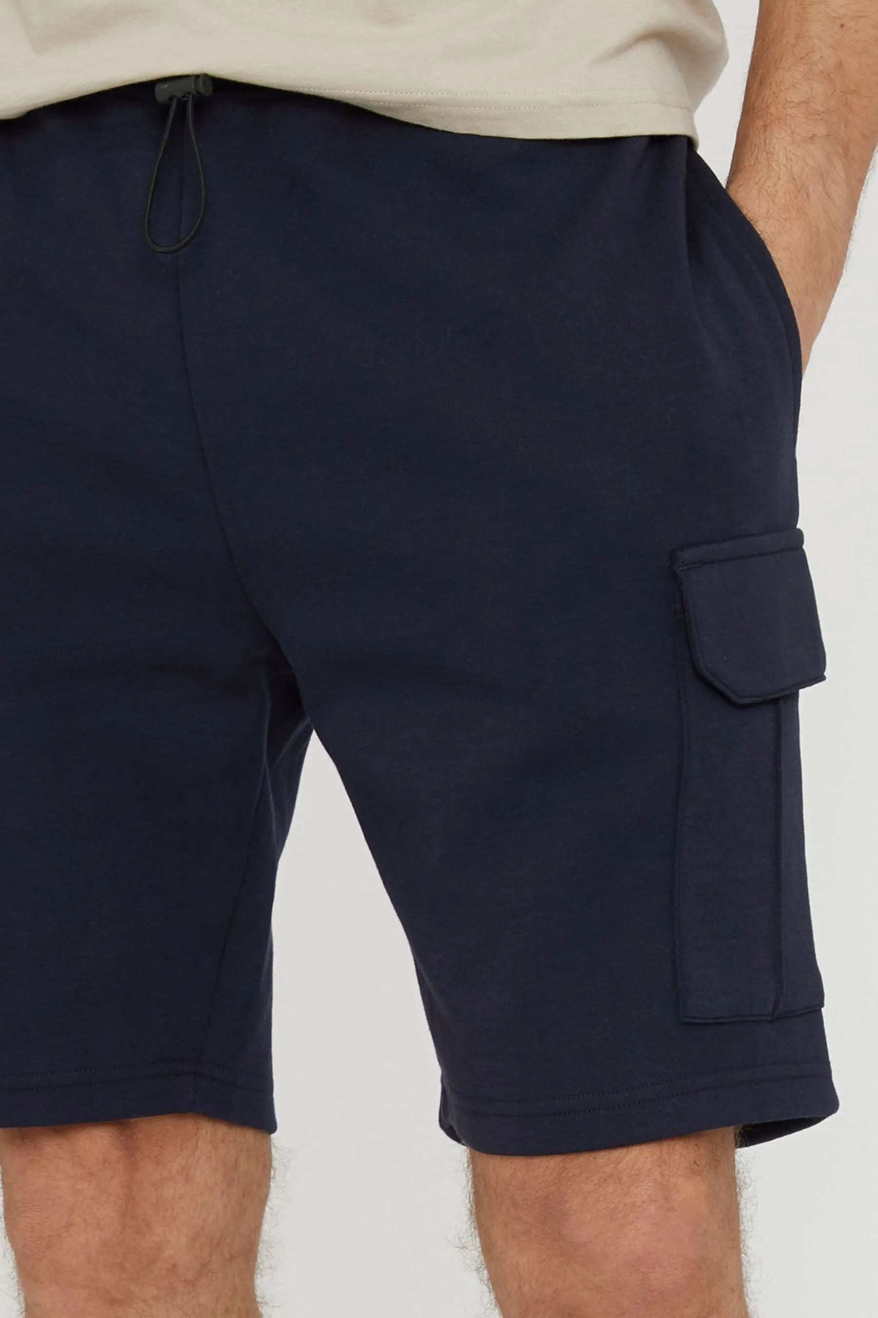 Threadbare - Shorts felpati con tasca cargo