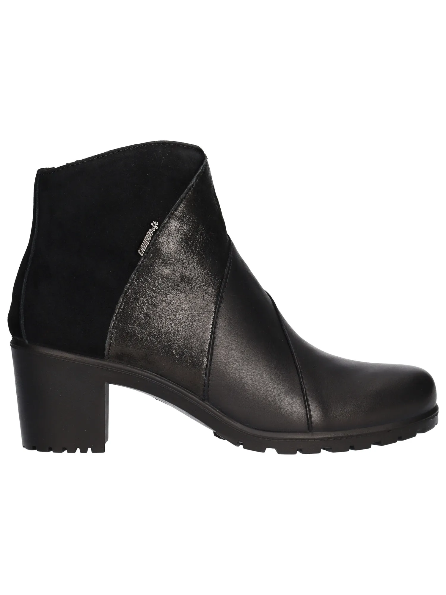 Tronchetto tacco largo Enval Soft da donna nero