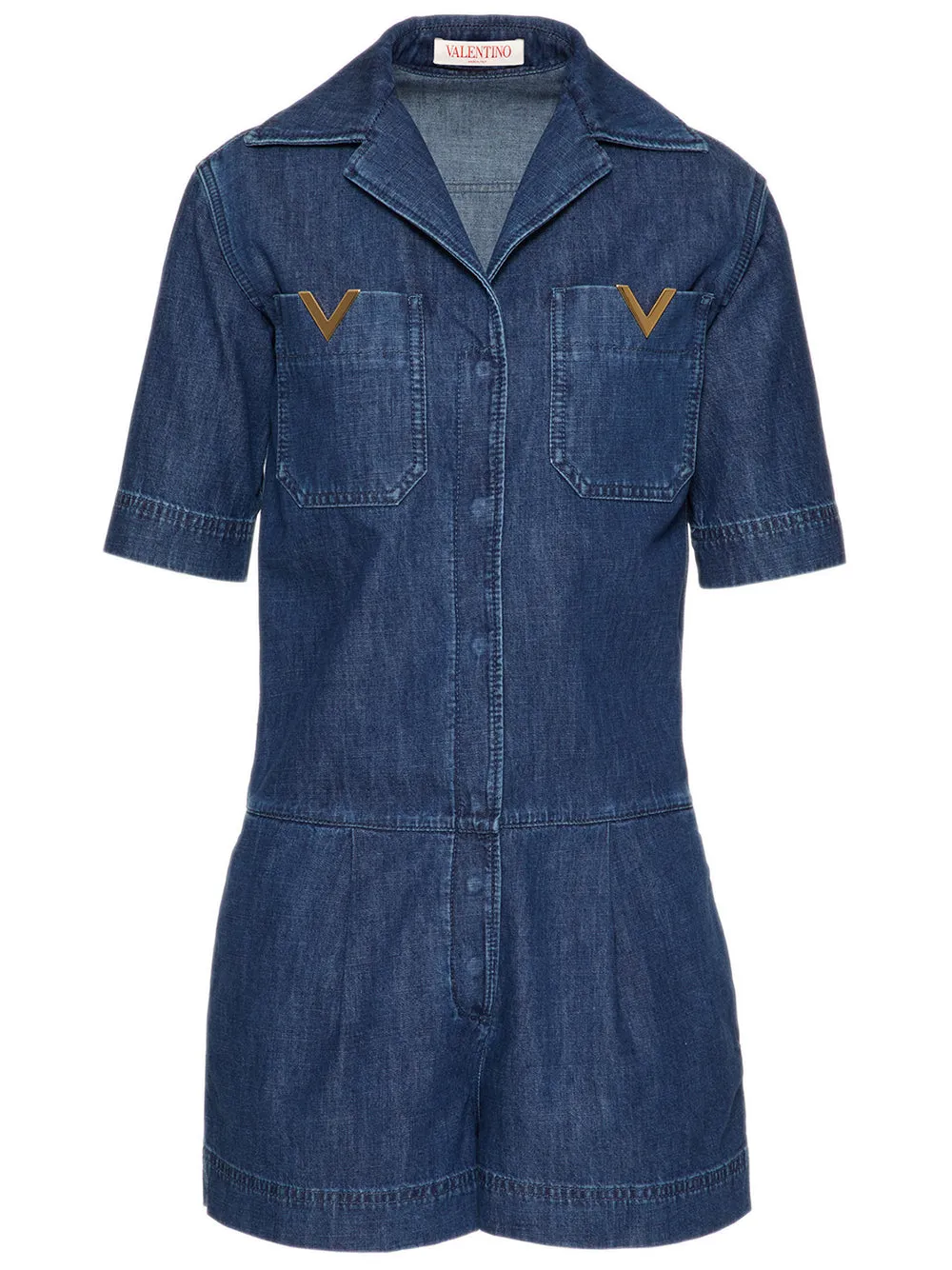 Tuta in Chambray Denim