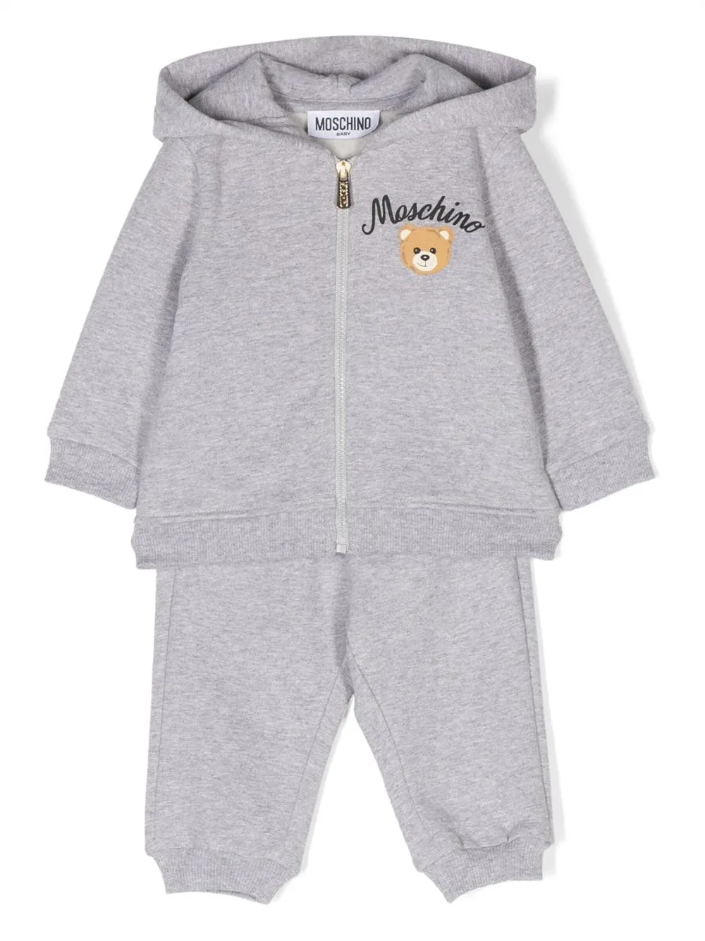 Tuta sportiva con stampa Teddy Bear