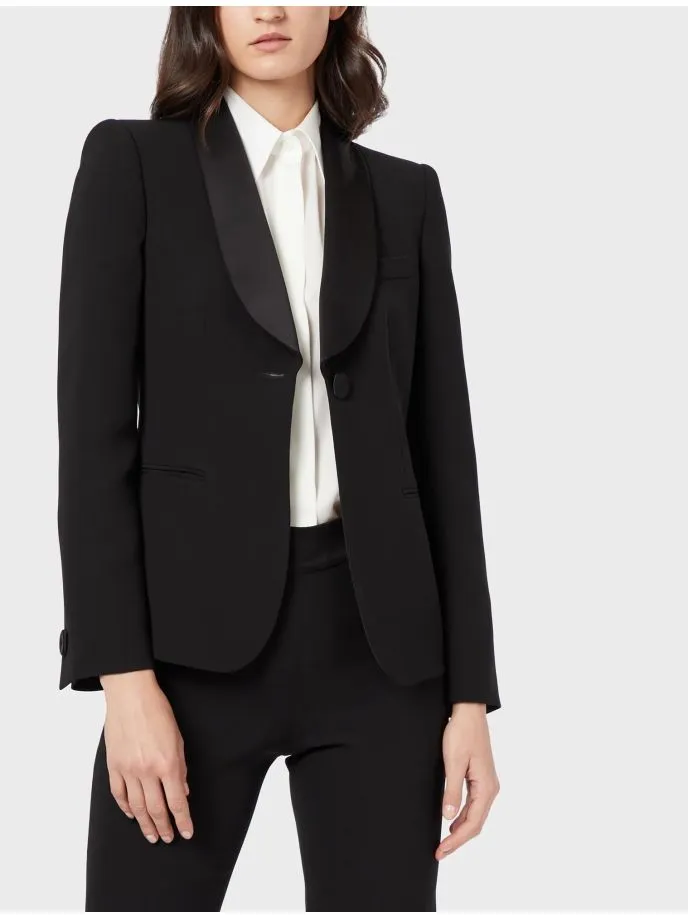 Tuxedo in seta