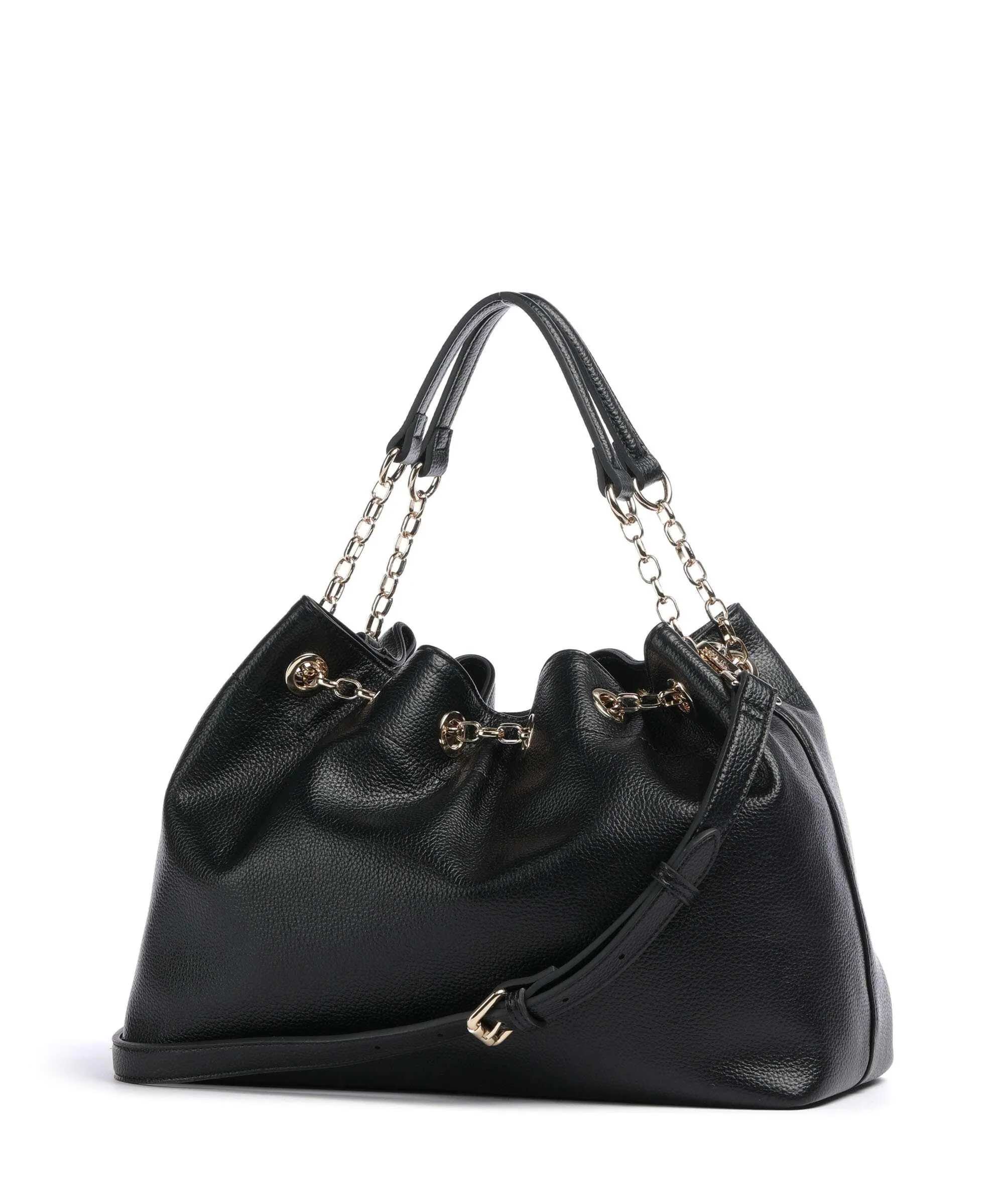  Twinset Borsa a secchiello pelle sintetica nero  