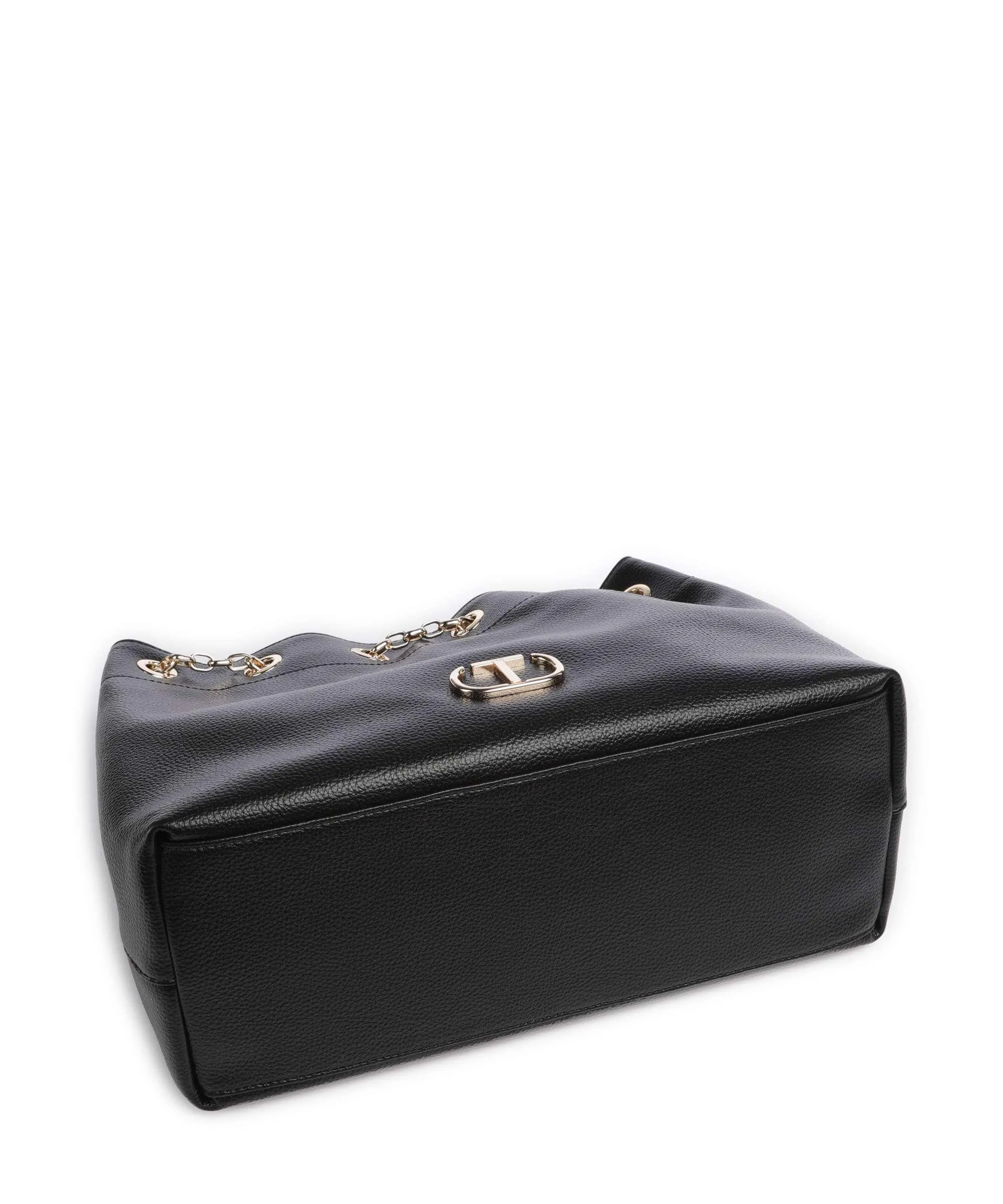  Twinset Borsa a secchiello pelle sintetica nero  