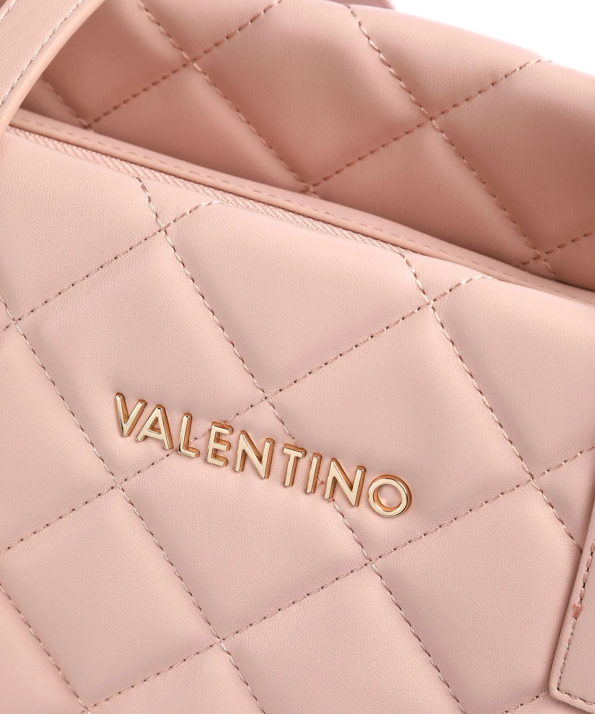  Valentino Bags Ocarina Borsa shopper 13″ pelle sintetica rosa  