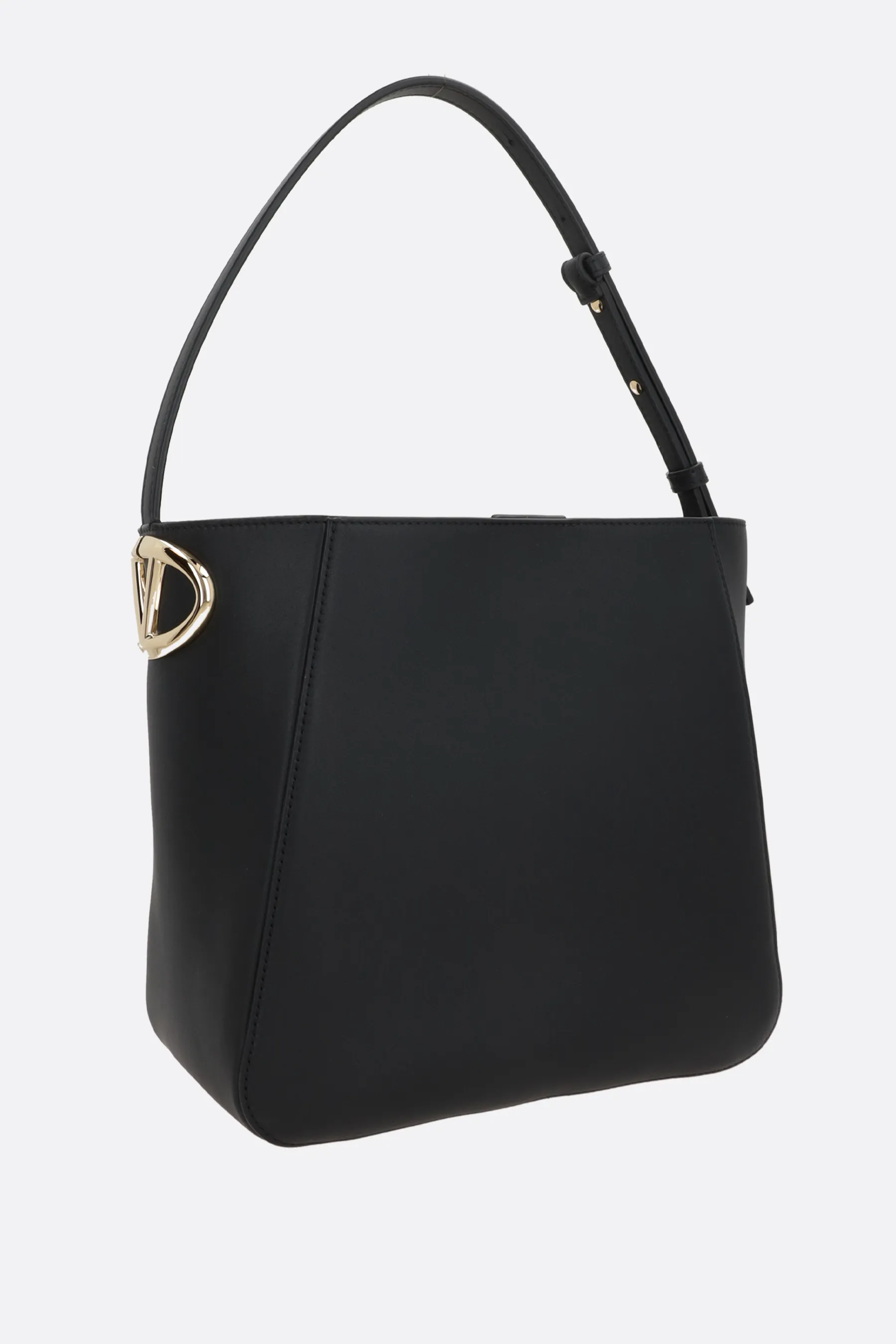  VALENTINO GARAVANI borsa a secchiello VLogo Side in nappa 