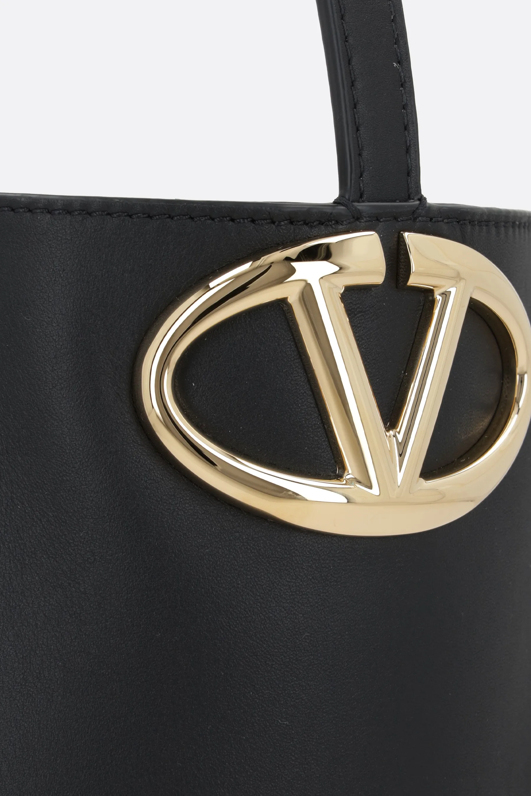  VALENTINO GARAVANI borsa a secchiello VLogo Side in nappa 