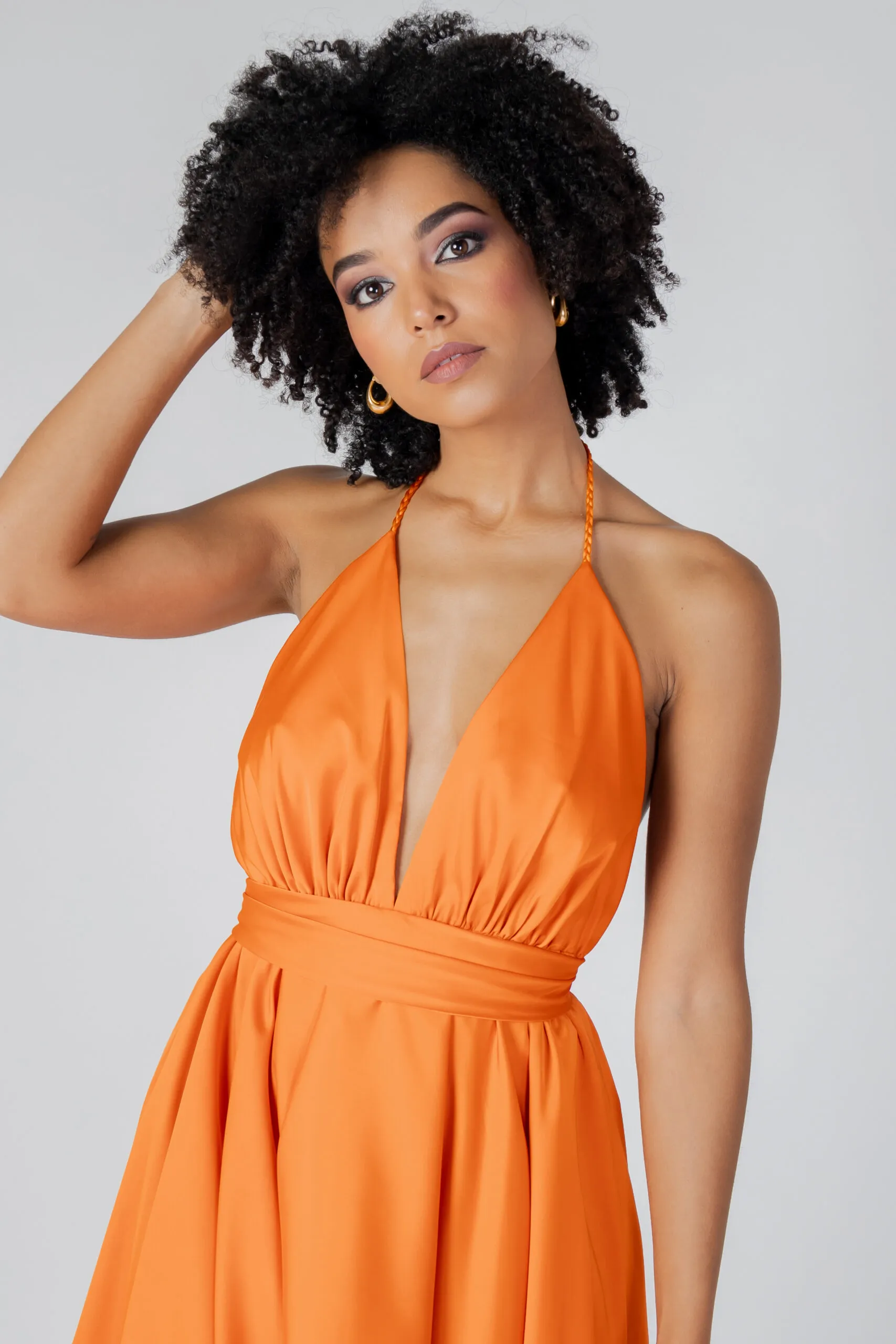Vestito corto Sol Wears Women DIANA CORTO Arancione