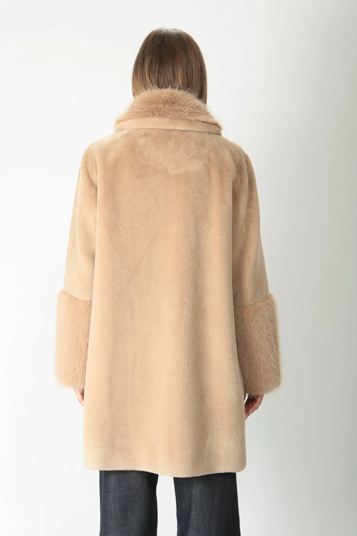 Violanti Cappotto in pelliccia ecologica VE312/5600