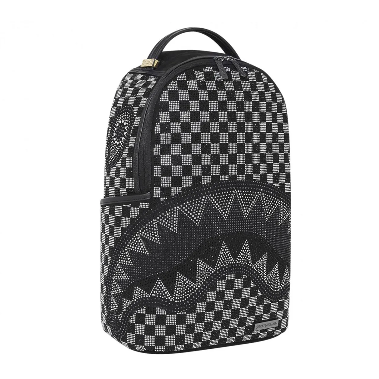 Zaino Sprayground Trinity Checkered DLXFV Nero / Glitter