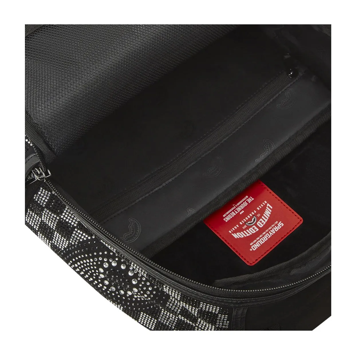 Zaino Sprayground Trinity Checkered DLXFV Nero / Glitter